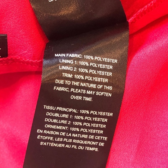 Self Portrait Crochet Trimmed Ruffled Plumetis Maxi Dress Size 6 - Picture 13 of 13